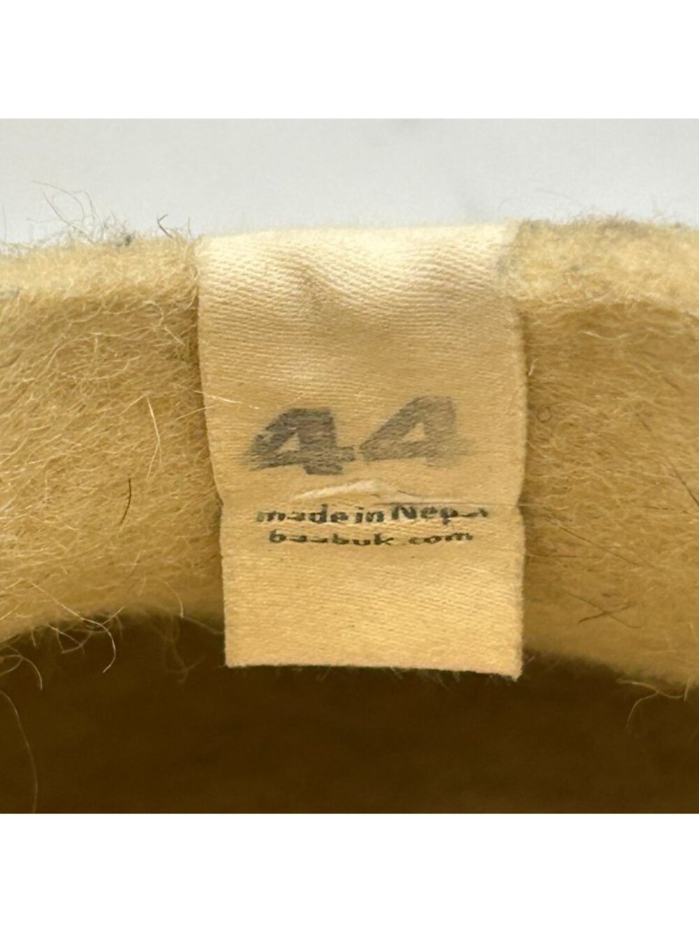 Baabuk Men's Vainilla Wool Felted Mel Slip-On Slippers Size 11 (44) 3298 - Picture 8 of 16